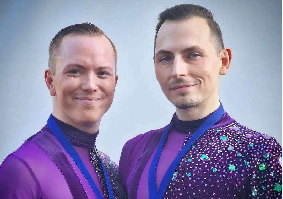 Marc Hartung-Knöfler und sein Partner verteidigen ihren Titel Europameister im Showdance Equality